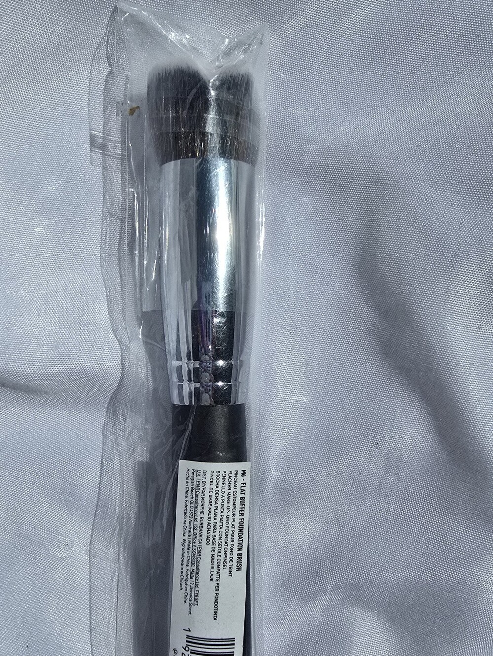 Morphe Black Handle Rounded Synthetic Face Brush with White You Pick Size - Picture 4 of 5